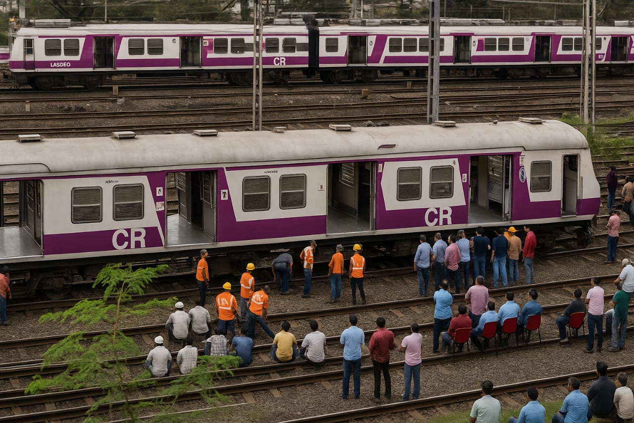 मुंबई लोकल ट्रेन हादसा: मुंब्रा स्टेशन पर भीड़ के कारण 6 यात्रियों की मौत, कई घायल