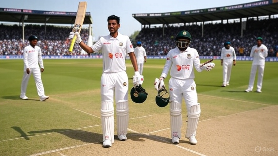 Bangladesh in Command as Shanto and Mushfiqur Smash Hundreds on Opening Day