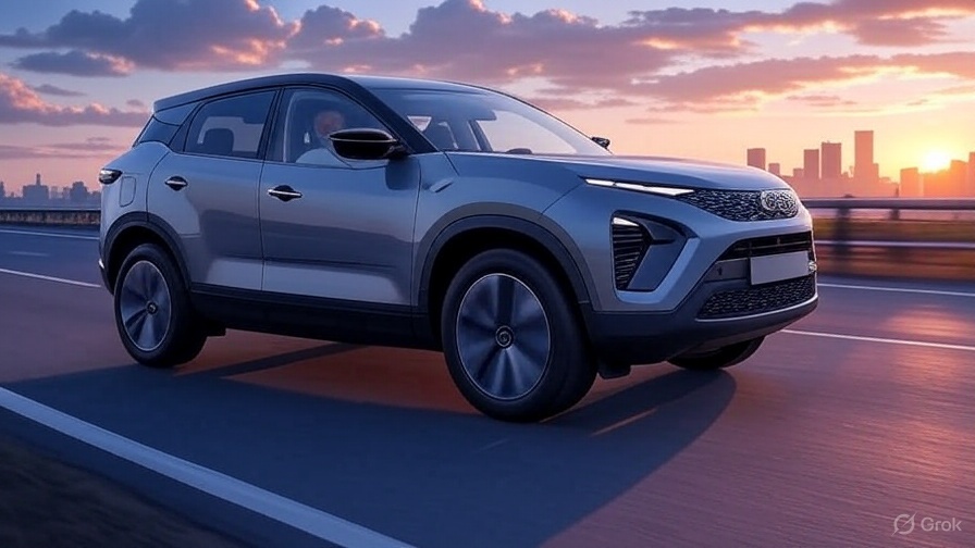 Tata Harrier EV 2025 दमदार फीचर्स, कीमत और माइलेज की पूरी जानकारी