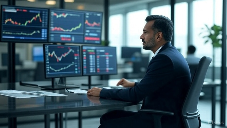 भारतीय शेयर बाजार में जबरदस्त तेजी: Nifty 25,000 के करीब, Sensex 700 अंक चढ़ा