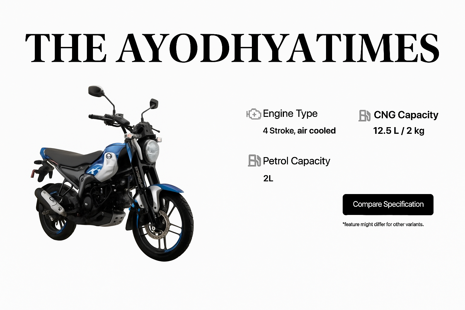 The ayodhya times motorcycle promo
