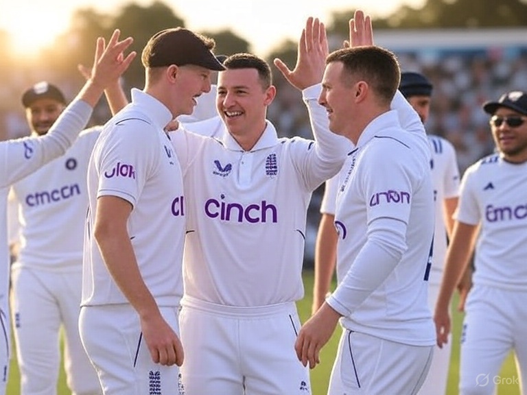 IND vs ENG 2nd Test: Harry Brook & Jamie Smith Record Second-Highest 6th-Wicket Partnership for England in Tests
