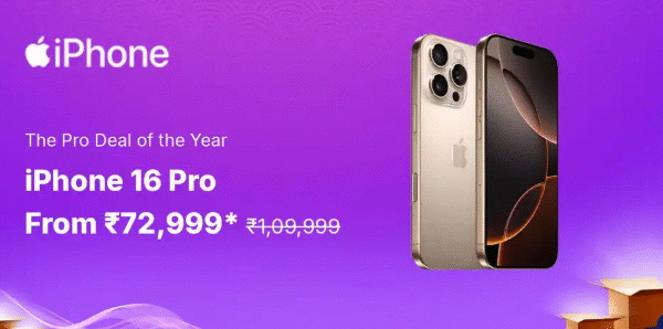 iPhone 16 Pro triple-lens camera with telephoto and ultra-wide lens