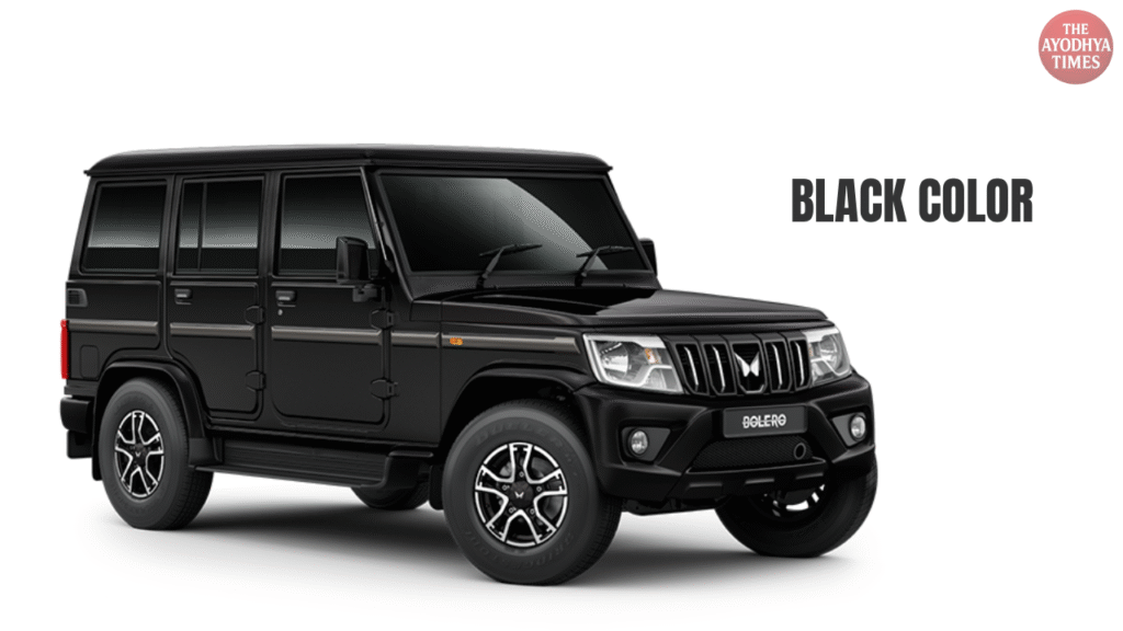 Mahindra bolero black color image