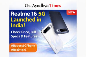 Realme 16 5G smartphone launched in India showing design, camera and features